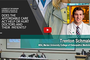 Marian University DEBATE: Does the Affordable Care Act help or hurt doctors and their patients?